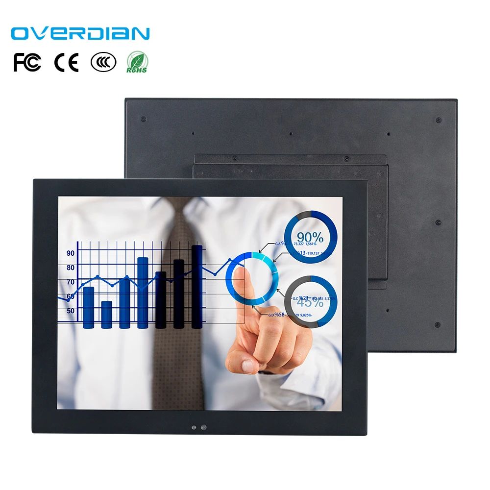 High Quality 15 Inch Industrial All-In-One Panel Pc All In One Capacitive Touchscreen Panel Pc