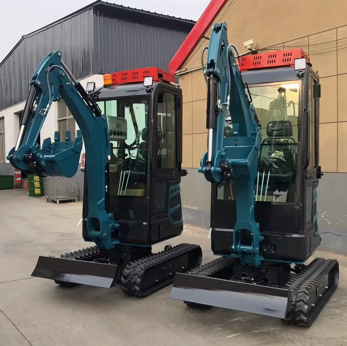 Factory wholesale EPA CE used mini excavator new Japan Engine 1 ton 1.8 ton 2 ton mini excavator qh12 mini excavator machine