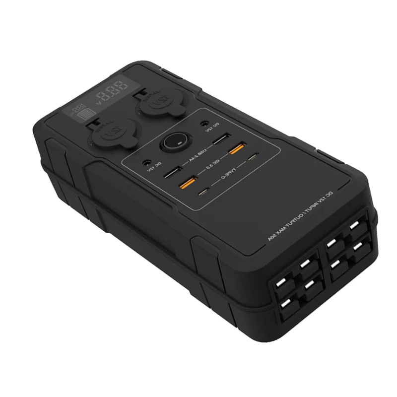 Конвертер аккумуляторной батареи для прицепа с QC3.0 PD18W зарядкой натощак на открытом воздухе кемпинга
