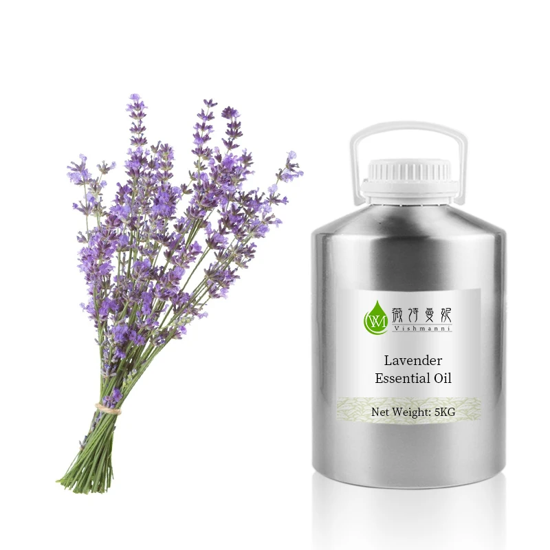 
Bulk 5kg Essential Oil 100% Pure Aroma Diffuser Popular Lavender Oil For Skin making soap 