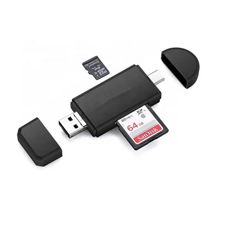  USB 3.0 Type-C и micro 3 в 1 для Android компьютерные удлинители OTG высокоскоростной Универсальный кард-ридер