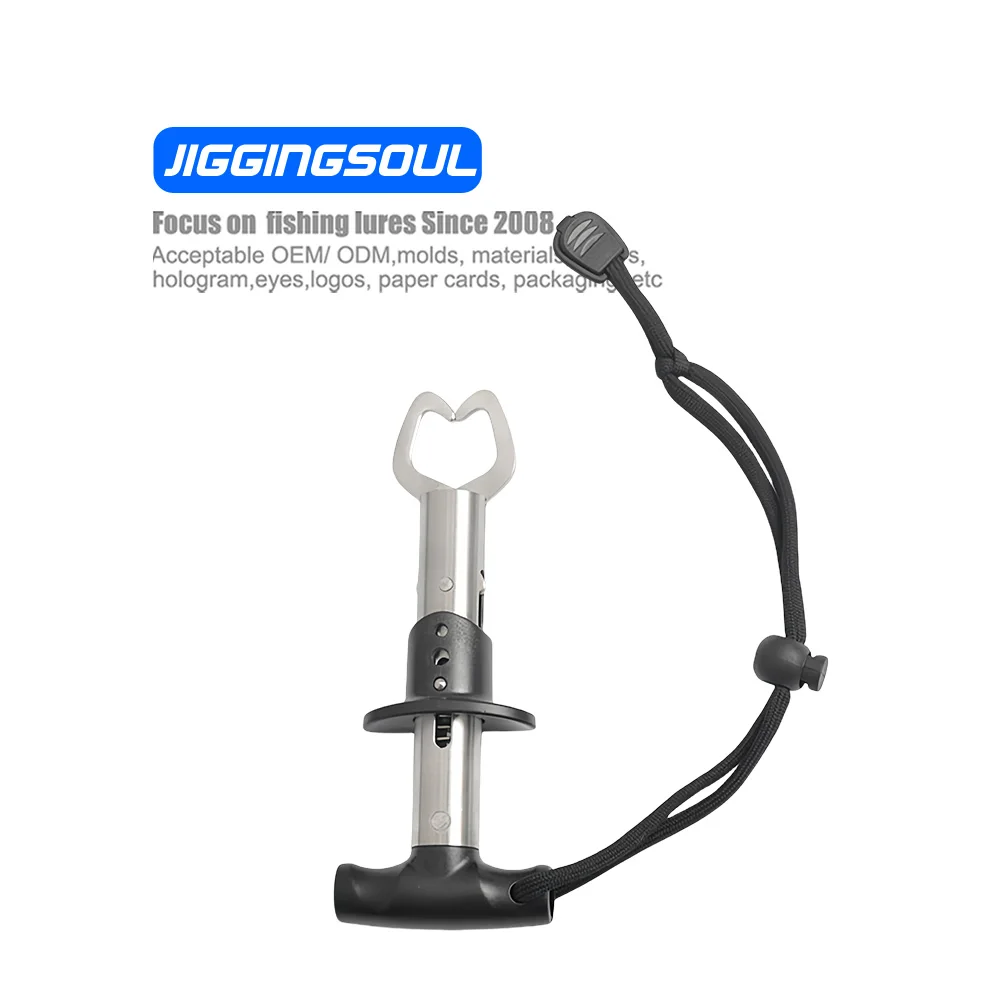 JIGGINGSOUL-PJ1100 прямые продажи с завода захват для губ рыбы из нержавеющей стали масштабом устройство удаления крючков морской