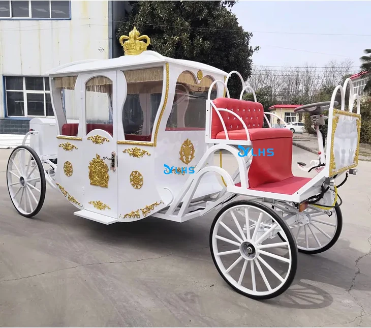 Лидер продаж свадебная повозка для невесты роскошная королевская электрическая производитель Золушки с короной