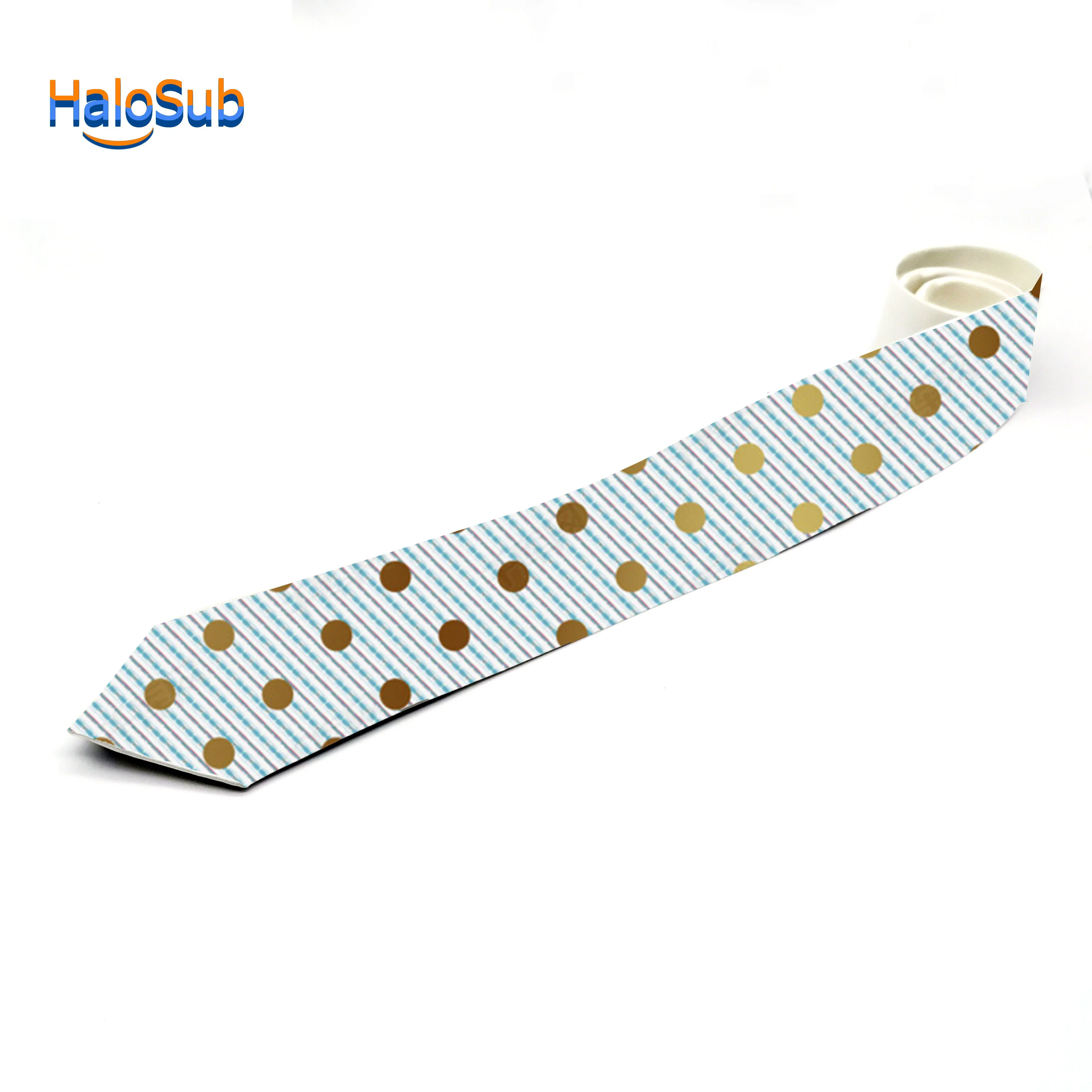 
 Custom Logo Printed Normal Polyester Male Neck Tie Sublimation Blank Tie  