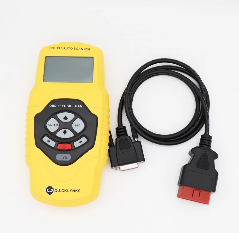 CAN OBD2/EOBD ecu car programming tools/auto portable scan gauge T79 -6 languages ,Data print out,live data graph