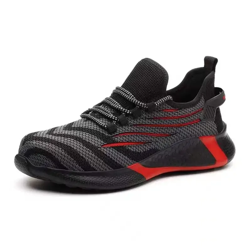 Waterproof Non-Slip Safety Shoes High Top Laber Shoes Outdoor Fashionable Breathable Work Endure Dirty Safety Shoes