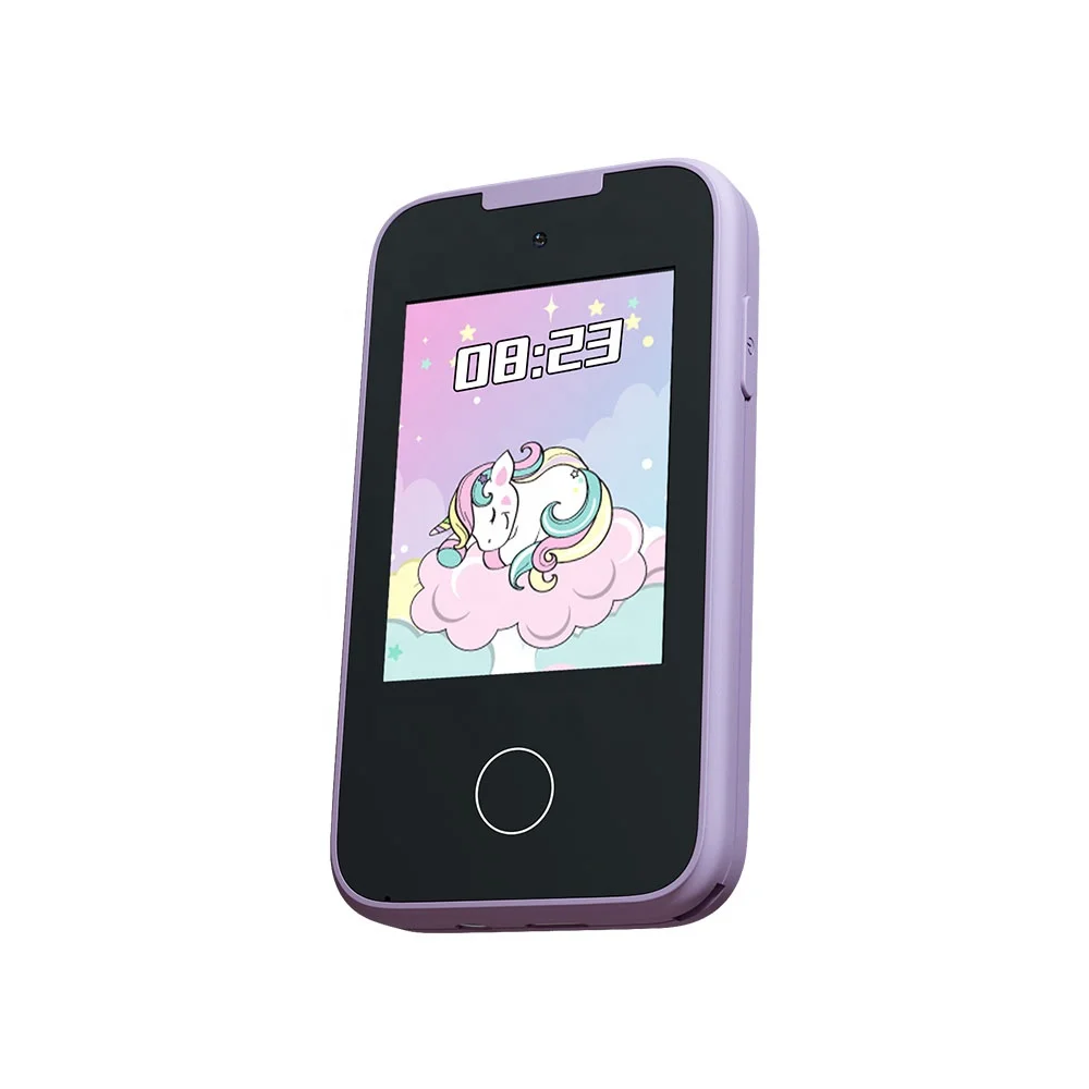 YMX PH05 2.8 2.4 2.0 2 Inch Educational Touch Screen Kids Toy Mobile Smart Cell Phone Smartphone with Flashlight for Children