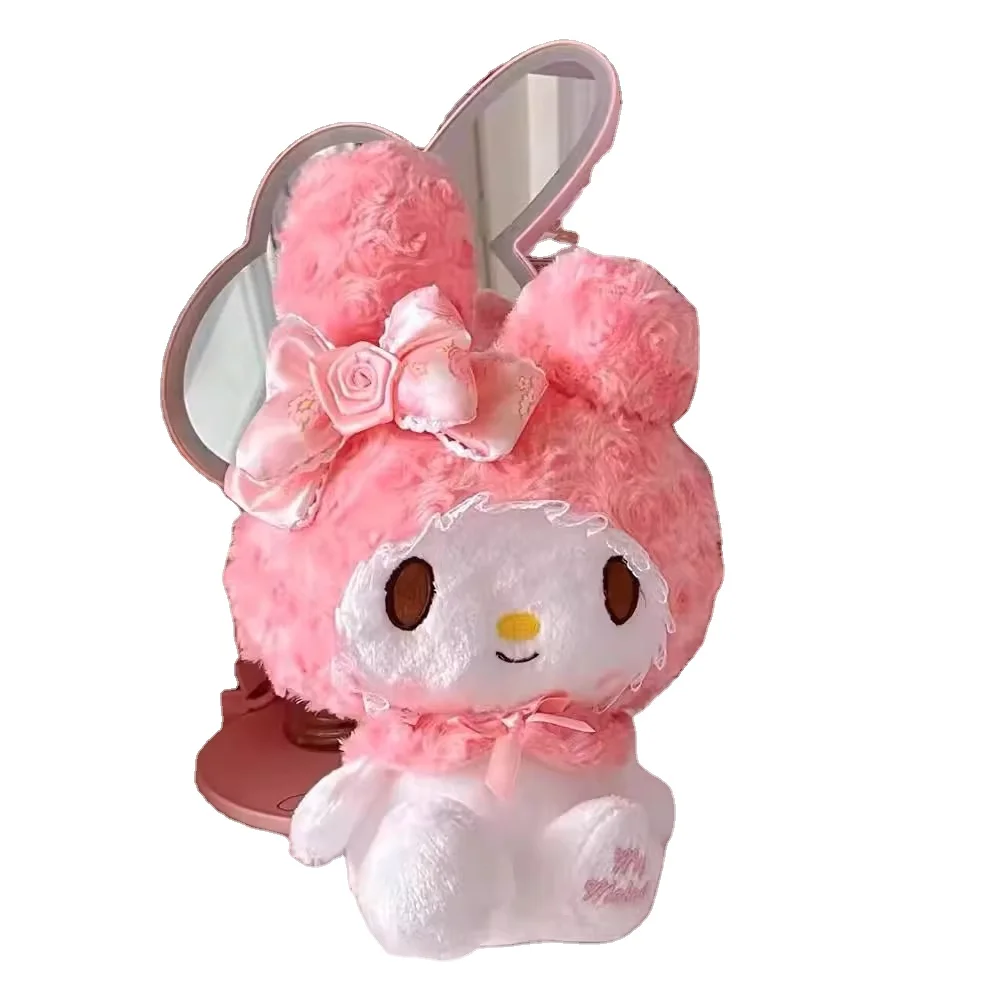 Soft My Melody Cinnamorol Stuffed Animal Toys Cartoon Anime Soft Doll Pillow Gift For Kids
