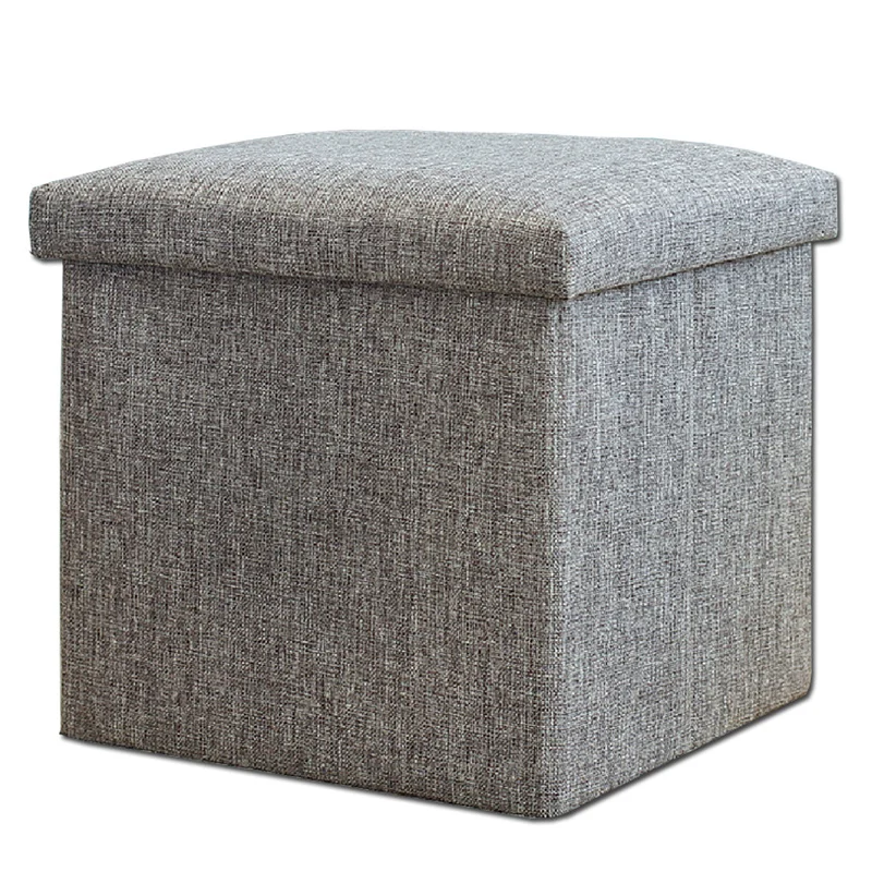 Justop высочайший уровень производства складной табурет для хранения игрушечные лошадки Одежда хранения