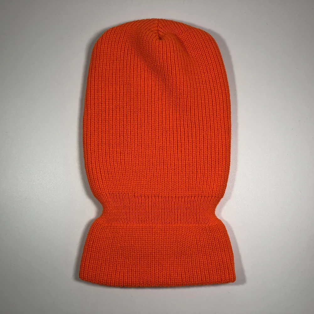 OEM Winter Comfortable Embroidery Logo Designers Custom Balaclava Ski Mask 2 Hole Beanie Hat