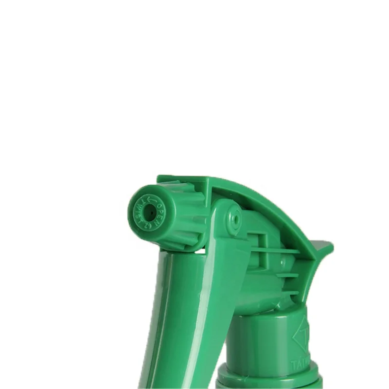 Green Chemical resistant Trigger sprayer for car care cleaning