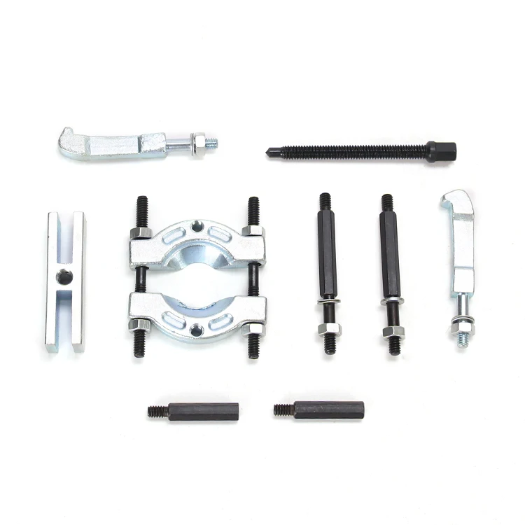 9PCS Bearing Separator Puller Set Splitter Remove Bearings Housing Kit Mini Bearing Puller Separator Tool Set