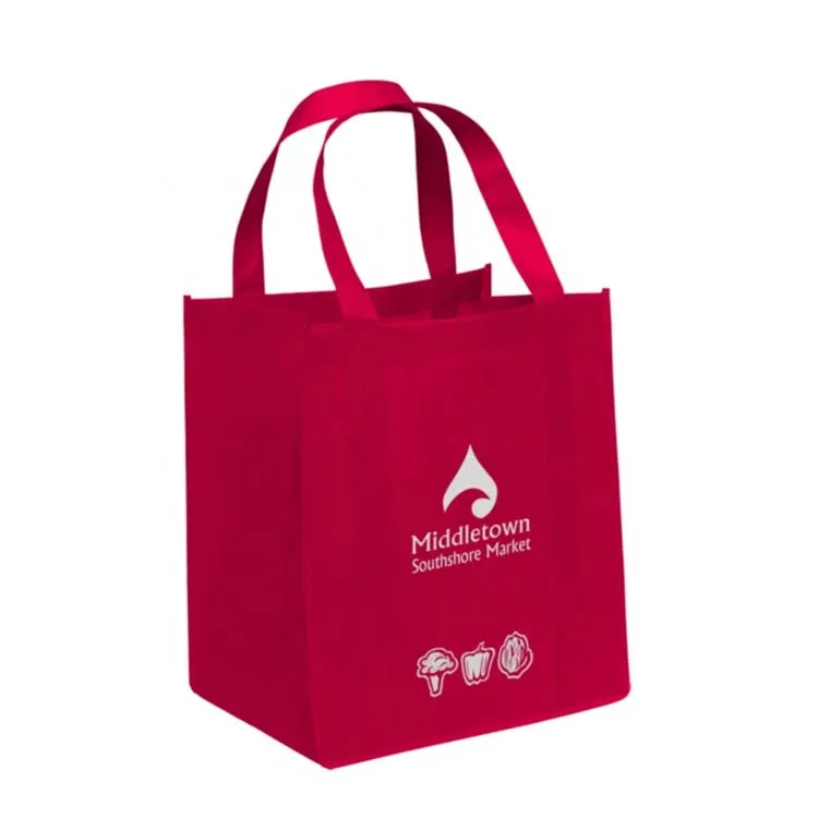 
OEM popular foldable rough pp nonwoven carry bags 