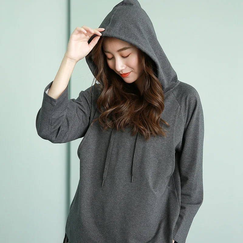 2019 классическая одежда для кормления с длинным рукавом, боковой доступ для грудного вскармливания, толстовка для кормления грудью