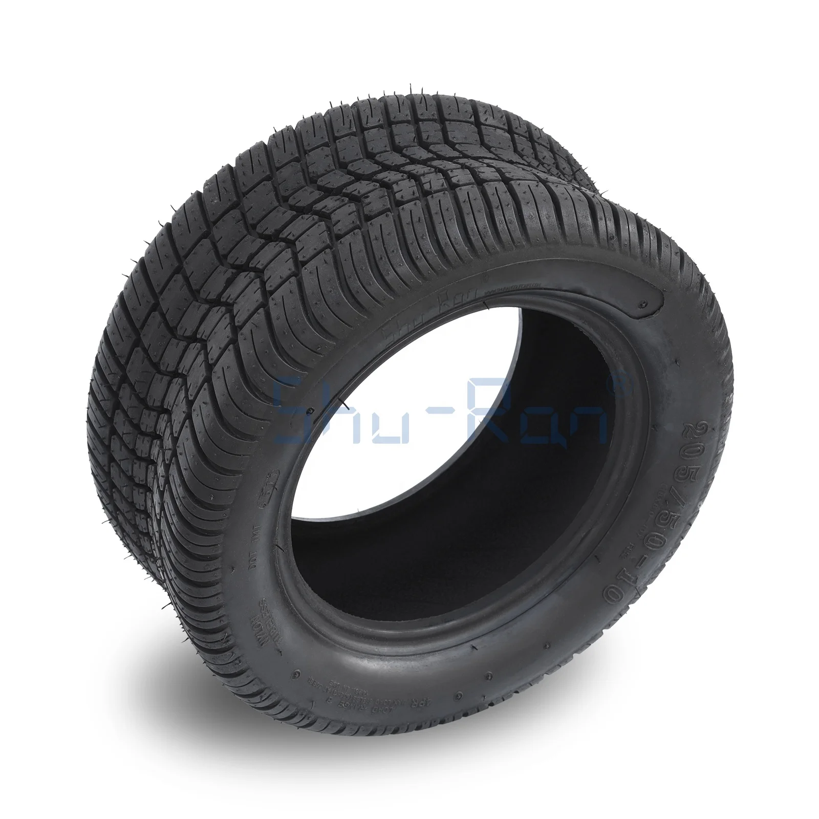 ShuRan 205x50-10 Golf Cart ATV tire, Rubber Tubeless Tyre