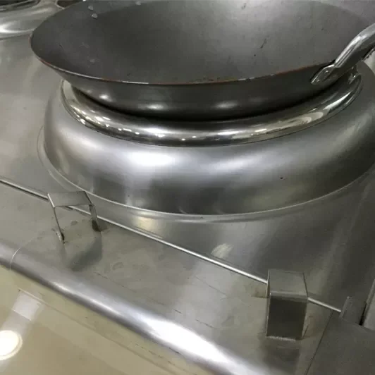 Restaurant Kitchen Equipment Electric Double Burner Stainless Steel Wok Induction Cooker