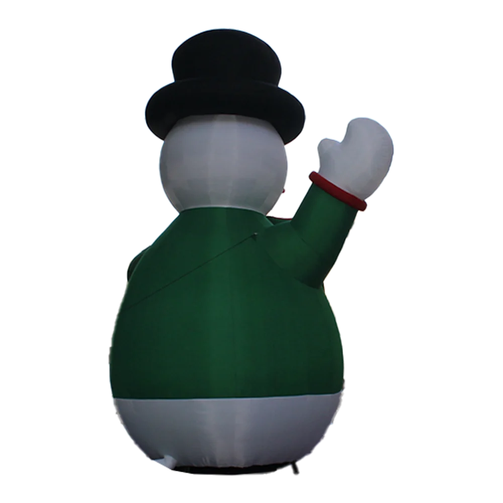 Inflatable Snowman Balloon Giant Advertising Christmas Snowman Dolls Large Decoration Inflatables Mascot Xmas Party Decoration