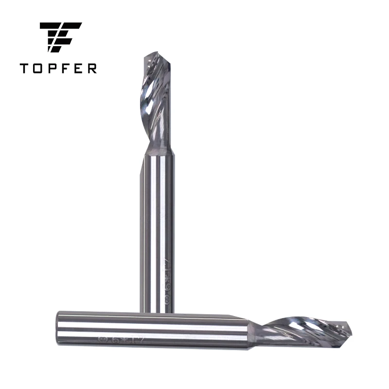 
Wholesale High Feed Solid Carbide Single Flute End Mill Cutter 