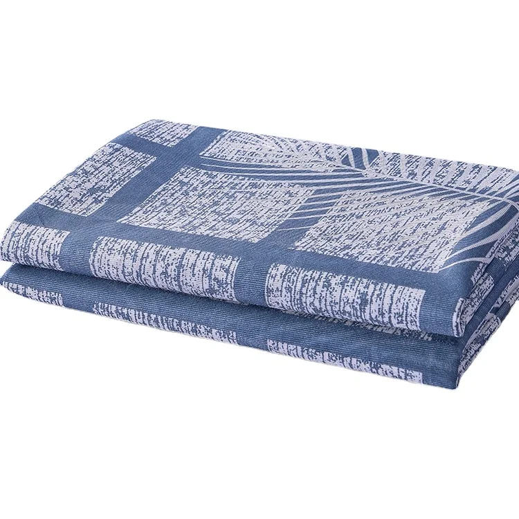 Tricot Fabric 100polyester Recycling Mattress Fabric Printed Knitting Mattress Fabric