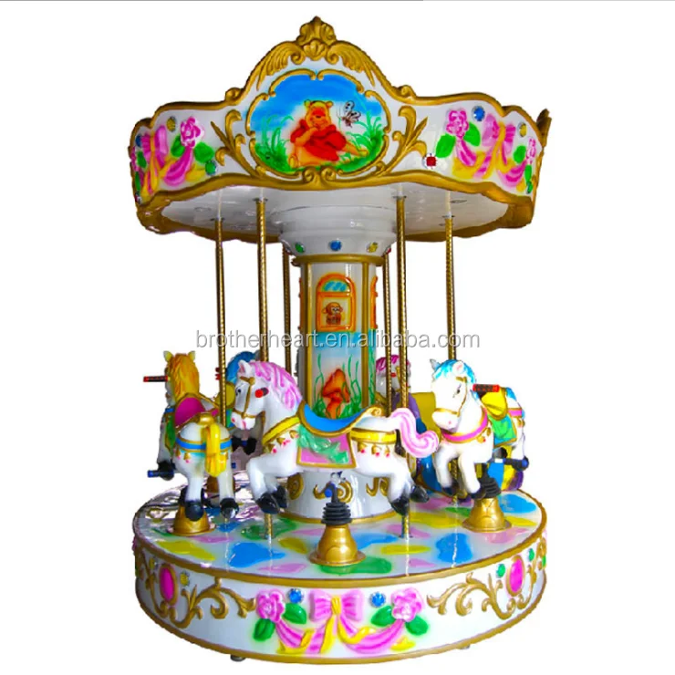 hot sales coin operated carousel  mini carousel rides other amusement park rides for sale