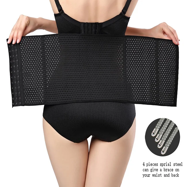 Big Plus Size Women Waist Cincher Trainer Corset Tummy Trimmer Control Underwear belt Slimmer Shapewear