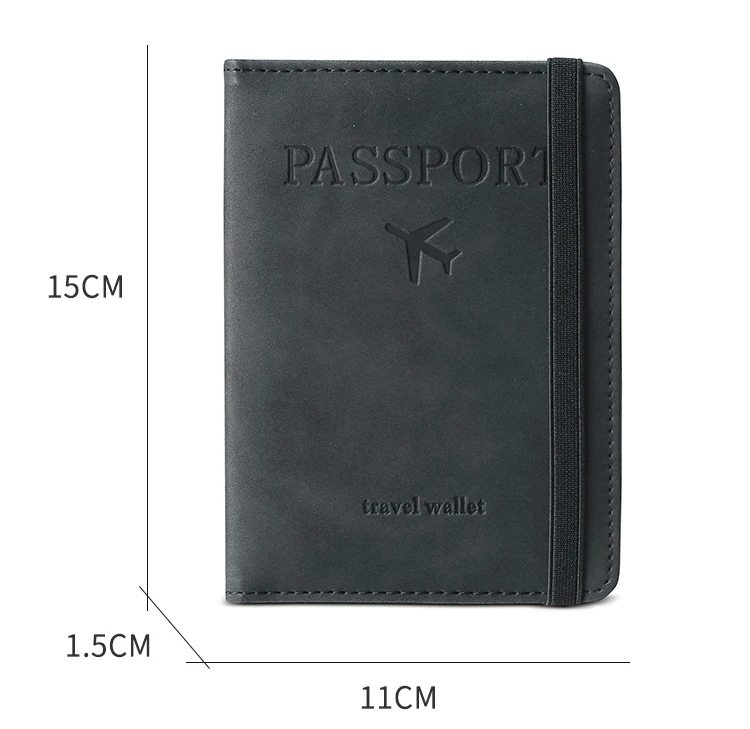 Pasaporte дорожный кошелек/высококачественный кожаный держатель для карт бумажник паспорта/Rfid блокирующий Держатель паспорта