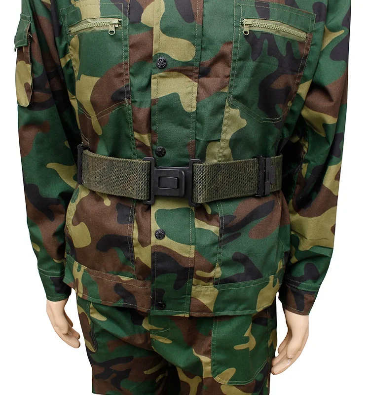 plastic buckle army green military belt multifunction waistband 2021 new style belt uniform ensure public security factory sales