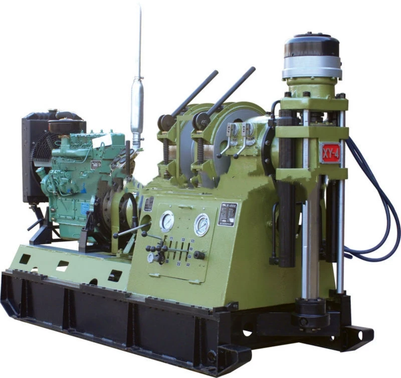 Spindle traditional diamond core drilling rig XY-4 with 1000m drilling capacity easy maintaince cheap price factory sale