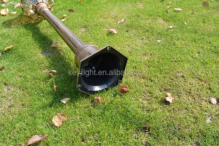 wholesale factory street lamp lawn lights led pathway bollard main gate flag pole vintage outdoor post light