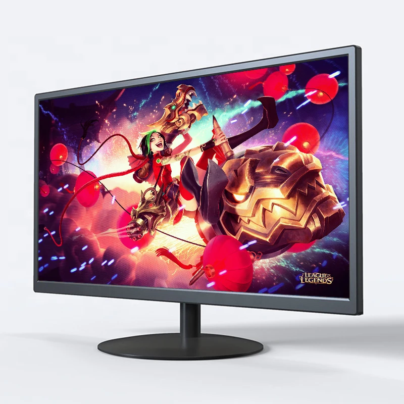 18.5 21.5 24 inch led monitor wall mounted vesa hole desktop computer lcd monitor Free sync
