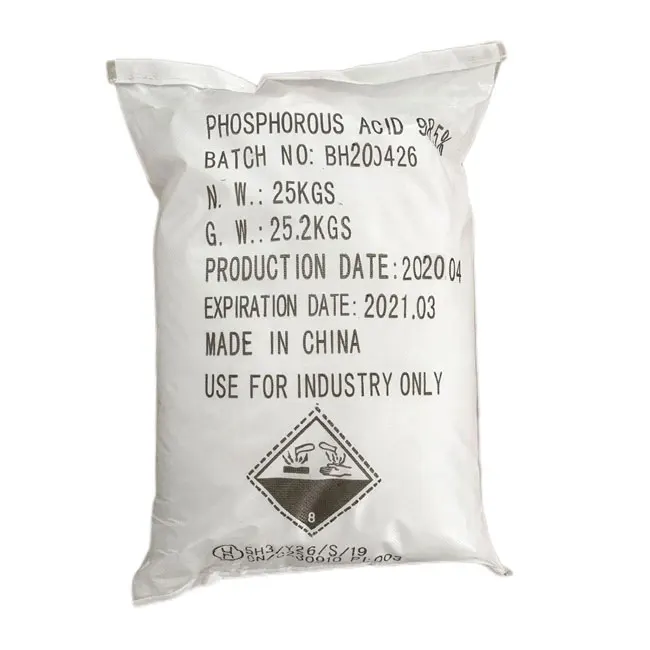 Industry Grade 98.5% Phosphorous acid  CAS 13598-36-2 factory Price