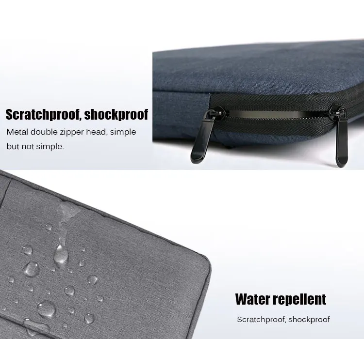 Wholesale Hot Sale Top Unisex Cheap Multi Size Multifunctional Felt Waterproof Laptop Bag