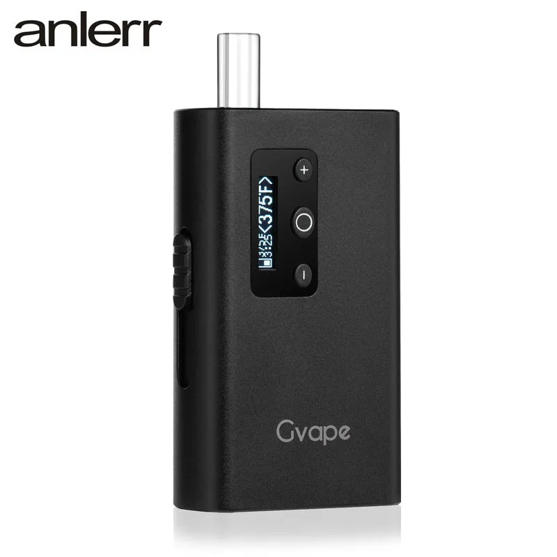 2021 Anlerr New Proprietary Gvape dry herb vaporizer vape with Ceramic Chamber in stock