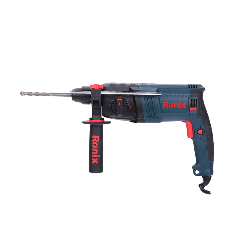 Ronix 2724  Power Tools Electric Hammer 24mm 0-1700RPM Rotary Hammer High Quality Power Demolition Rotary Hammer