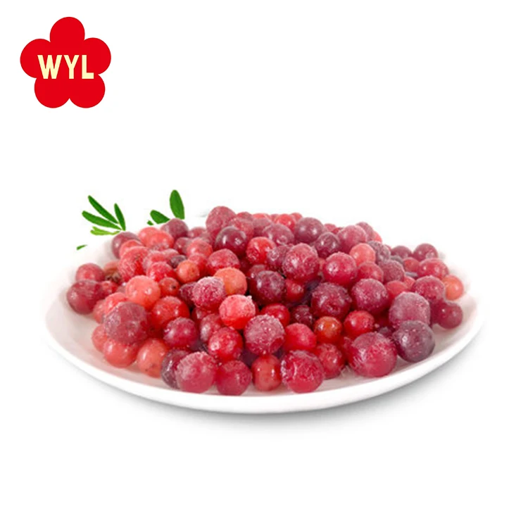 Best price Frozen fruit frozen cranberry IQF Lingonberries  for sale