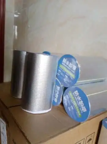 Waterproof Fireproof High-temperature Resistant Strong Adhesive Repair of Roof Pool Water Leakage Aluminum Foil Butyl Tape