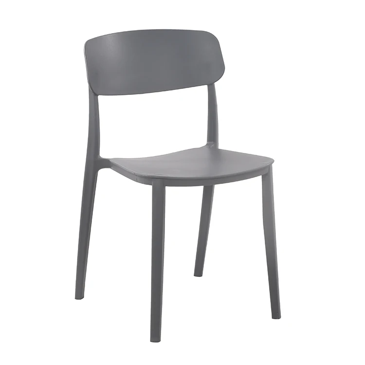 Wholesale With Arm Restaurant Modern Plastic  Seats And Back Outdoor Chairs Premium Quality Stackable Chairs