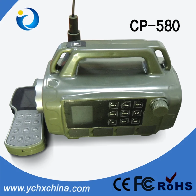 
predator hunting fox coyote bob cat jackal caller, bird hunting decoy mp3 bird caller hunting equipment CP-580 