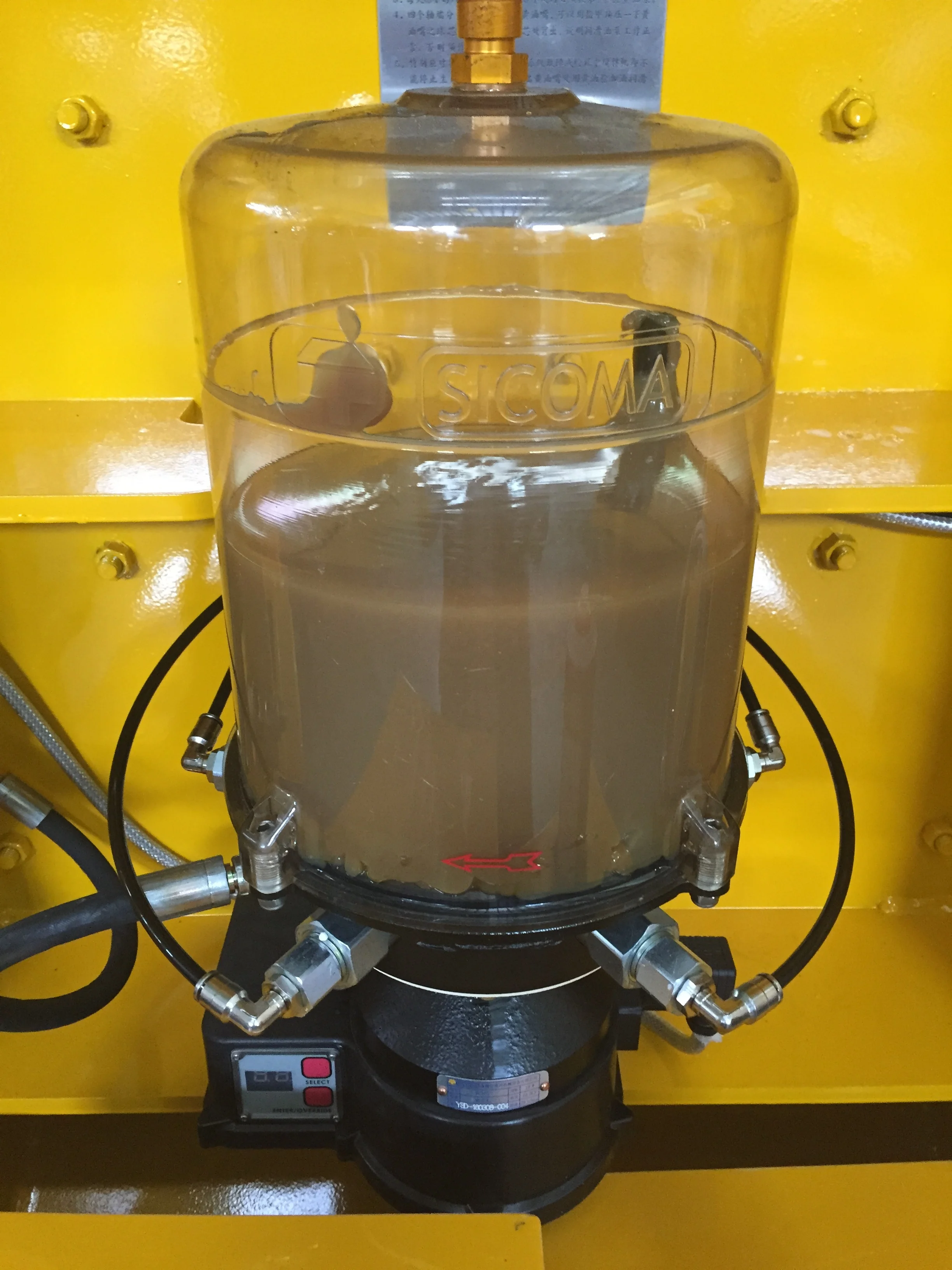 SICOMA Lubrication Grease Pump 402 302 Automatic Manual For Concrete Mixers