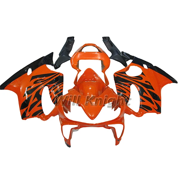 Injection Fairing Kit for Honda CBR F4I 2001 2002 2003 Fairing CBR600RR Orange Black