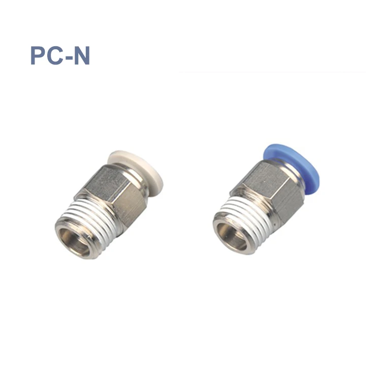  Быстроразъемная латунная резьба G NPT R PC8-01 02 прямая высококачественный пневматический трубчатый фиттинг с одним