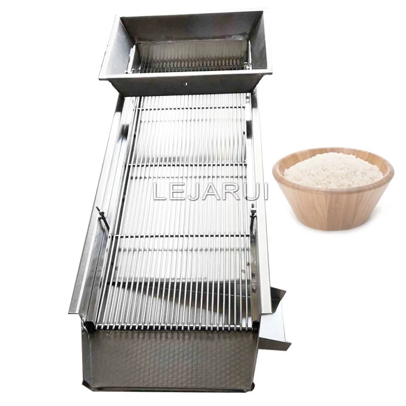 Mesh Food Vibrating Sieve Machine Shake Deck Screener Impurities Remover Large Granular Material Screening Maker