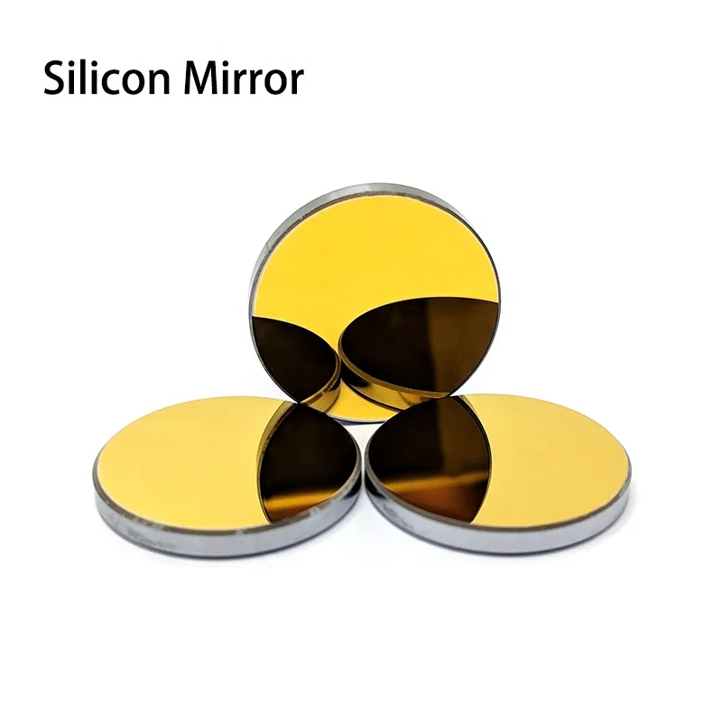 Gold Coated Dia 19.05mm Co2 Laser Optical Si Mirror Reflective Mirror for CO2 Laser Head Cutting Engraving Machine