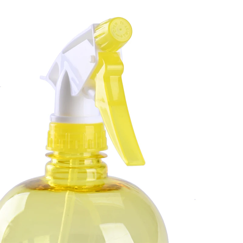 Factory custom 450ml household plastic hand pressure trigger water mist sprayer bottle