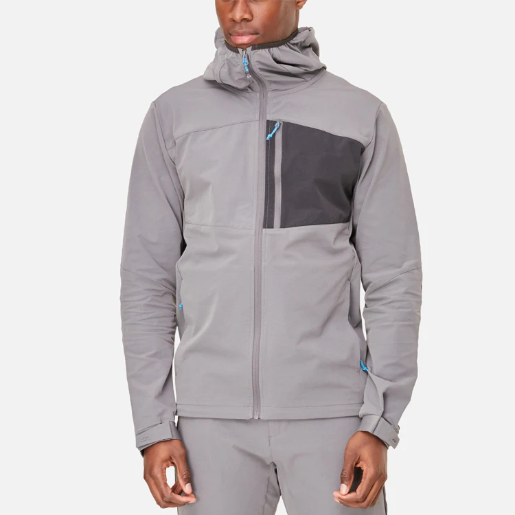 High Quantity Softshell Jacket Custom Training Soft Shell Windbreaker For Men Hiking Waterproof Outdoor Jacket