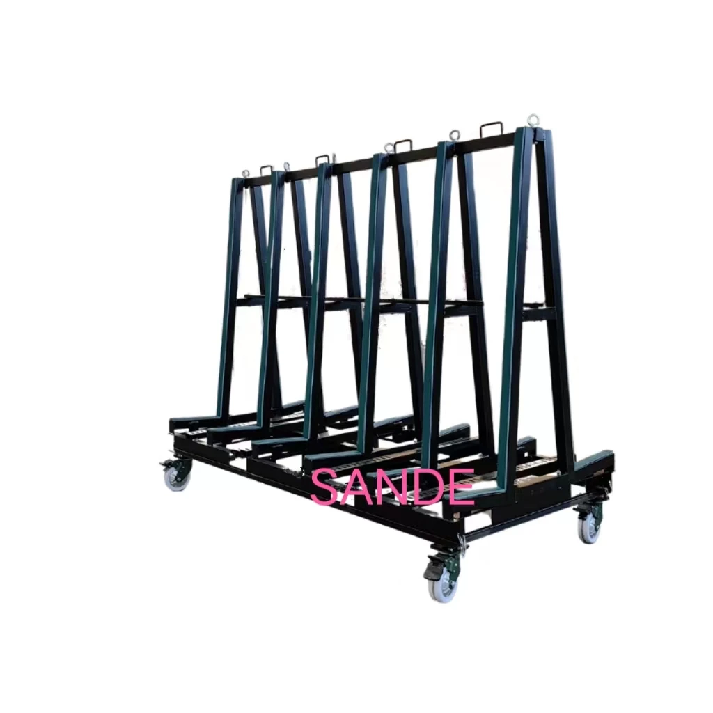 Mix full container to NC USA Slab Marble A frame A Frame Trolley A Frame Carts For Granite Slab