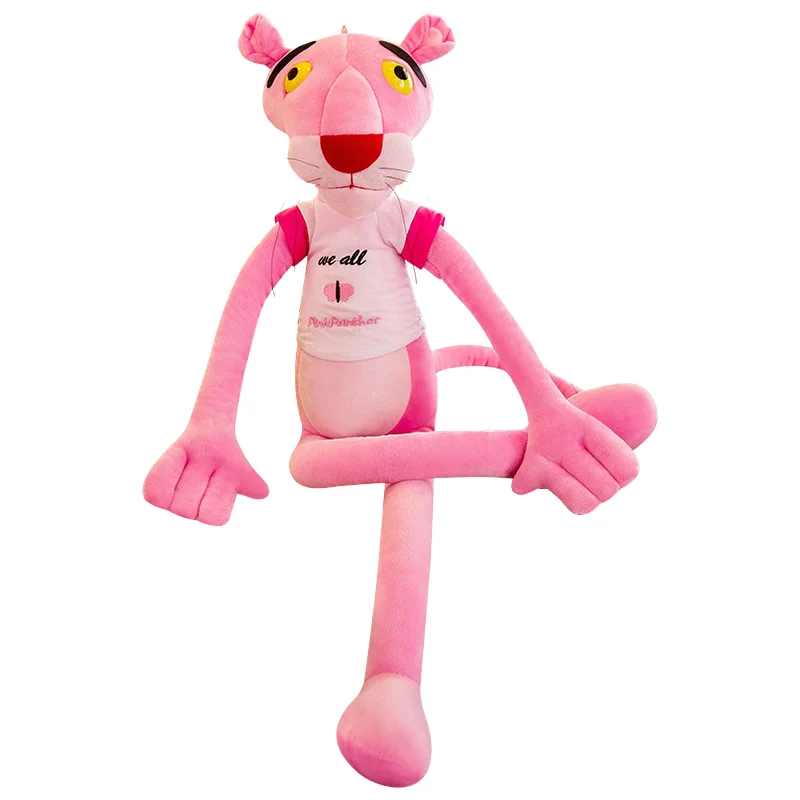 HL Factory Wholesale Large  Cartoon  60/80/100/130/160/180 cm  New Plush Animal Toys Pink Panther Plush Toys for Children gift