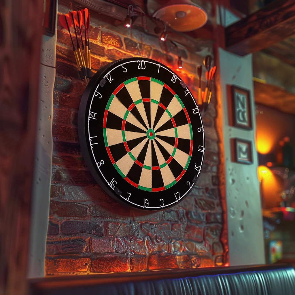 Trending sleek tablero de dardos skipjack sisal board dart boards for promotional items