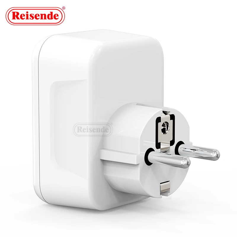 Smart Usb C Plug UK To EU Travel Plug 220 -250 Volts Power Adapter Usb To Type c Uk Plug