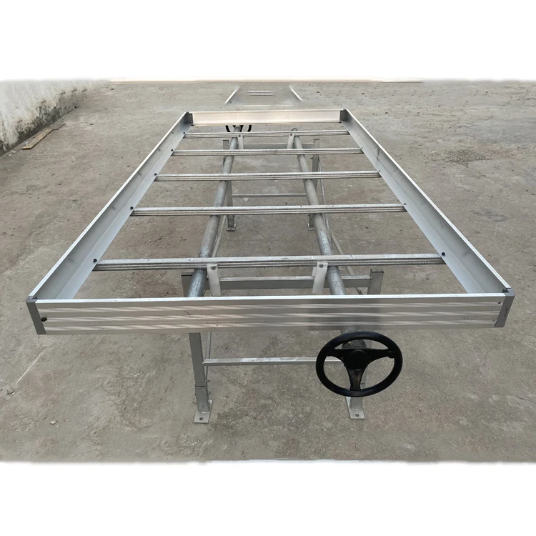  Jingyuan Commercial Greenhouse Free Samples Sliding Vertical Rolling 3x8 4X4 Hydroponics Flood